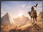 Gra, Assassins Creed: Origins, Bayek, Wielbłąd, Piramidy