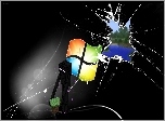 Minecraft, Enderman, Dziura, Windows, Logo